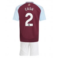 Camiseta Aston Villa Matty Cash #2 Primera Equipación Replica 2024-25 para niños mangas cortas (+ Pantalones cortos)